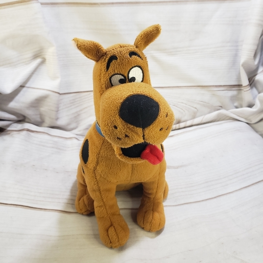 ๐SOLD๐ TY Scooby Doo Great Dane Dog Plush Stuffed Toy 11 Inch 2014 Embroidered - Picture 1 of 9